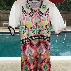 Anthropologie Knit Dress, Size 6, A-Line Multi